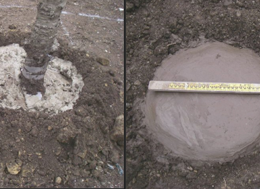 湿式柱状改良工法