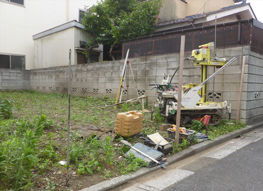 第三者機関による地盤調査と評価